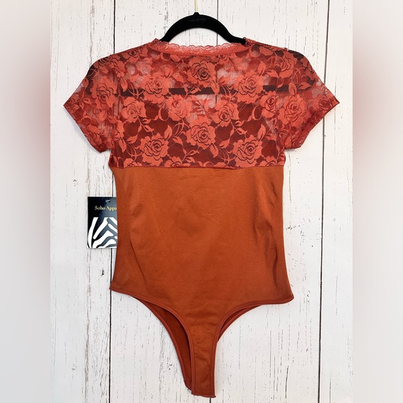 NWT SOHO APPAREL Bodysuits Size M/L - Picture 6 of 11